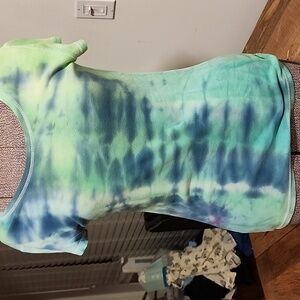 Arizona clothing tie-dye short sleeved tee, soft and worn